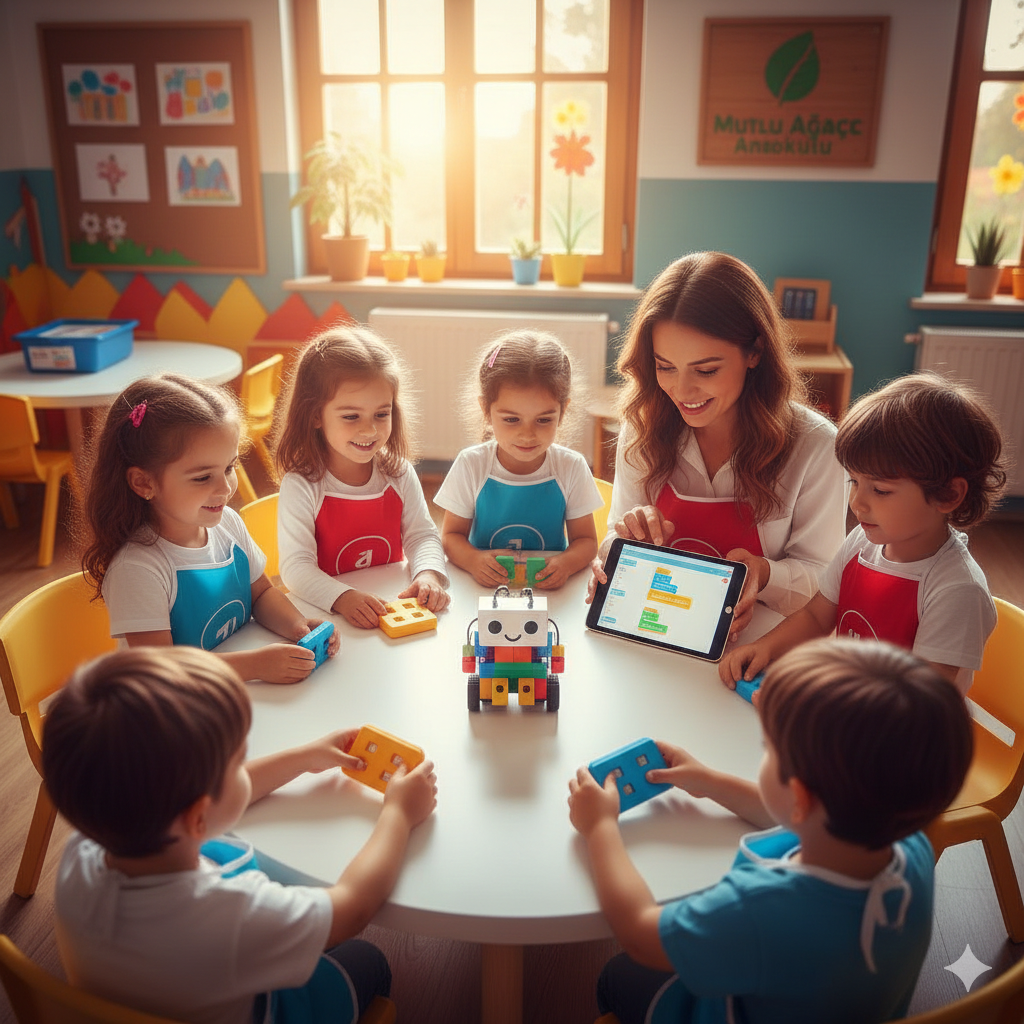 Minik Ellerde Geleceğin Kodları: Robotik Kodlama ile Tanışma